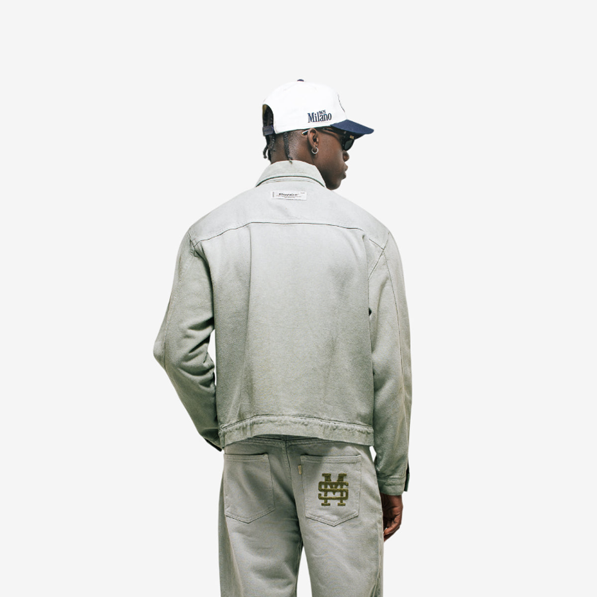 Monoic Denim Jacekt 'Verde Oliva'